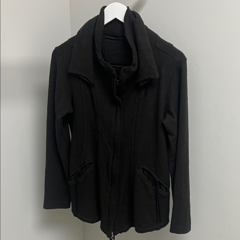 Rundholz Green/Grey Wool Zip Blazer